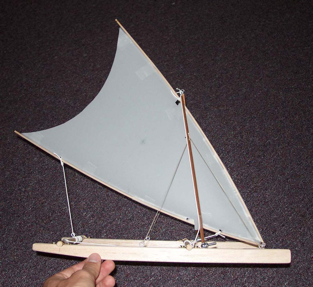 Crab Claw Plywood Catamaran: Design