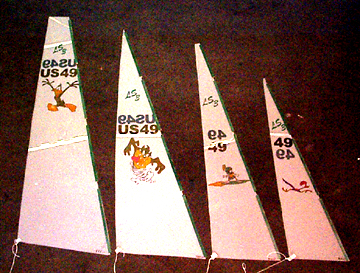 Samples of Different Sails